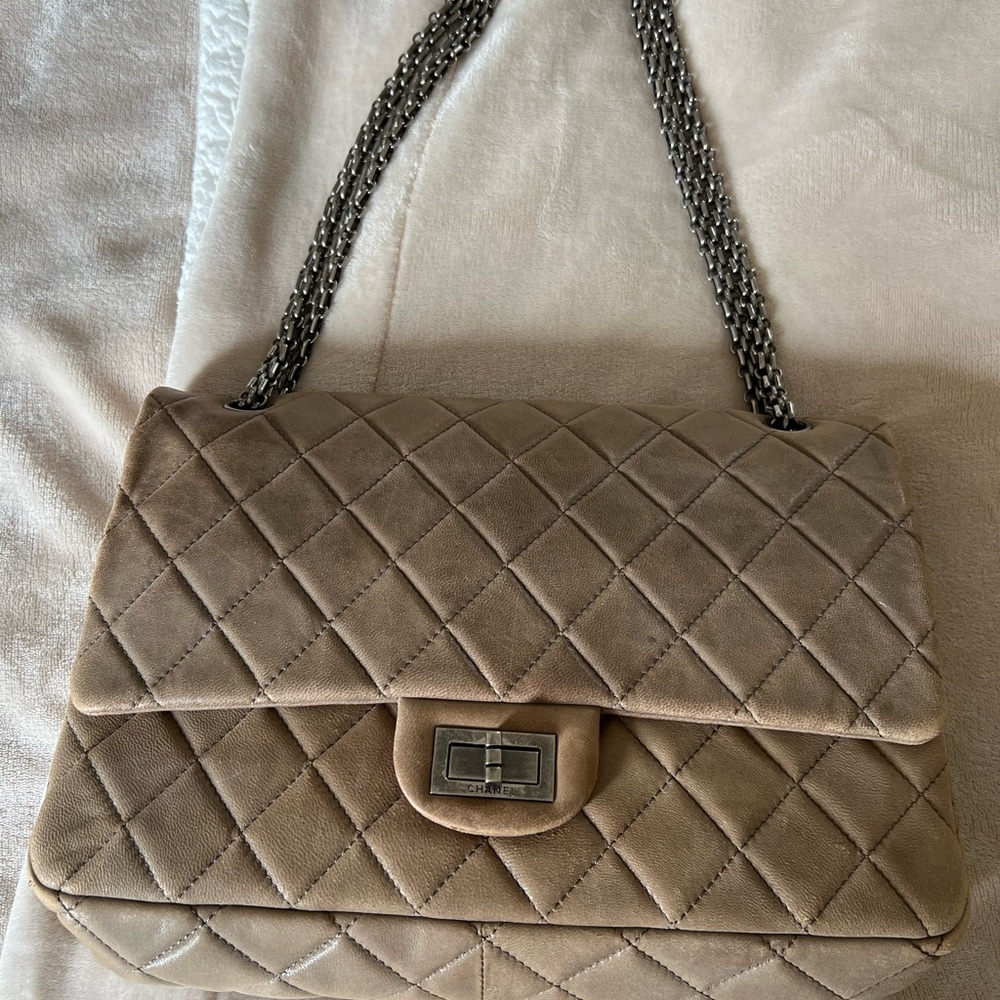 Chanel grey bag